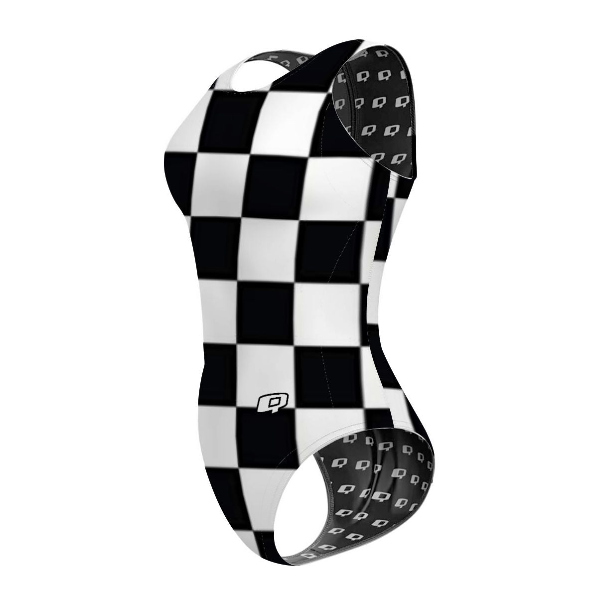 Skater Chic - Women's Waterpolo Swimsuit Classic Cut