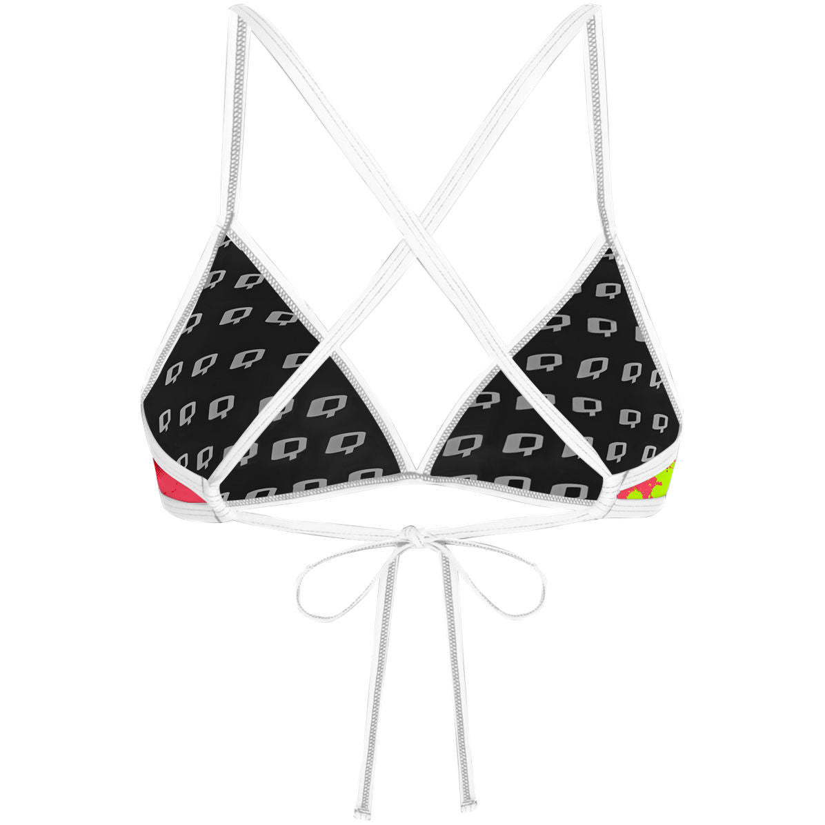 colorful - Tieback Bikini Top