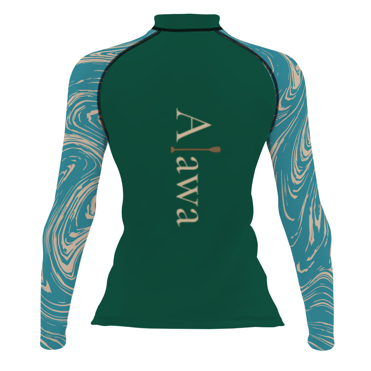 Alawa-staff - Women's Surf UPF50+ Long Sleeve Rash Guard