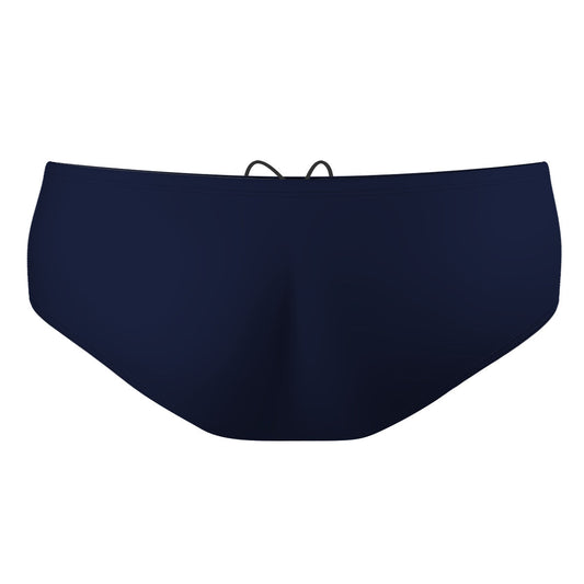 Solid Navy - Solid Classic Brief Swimsuit