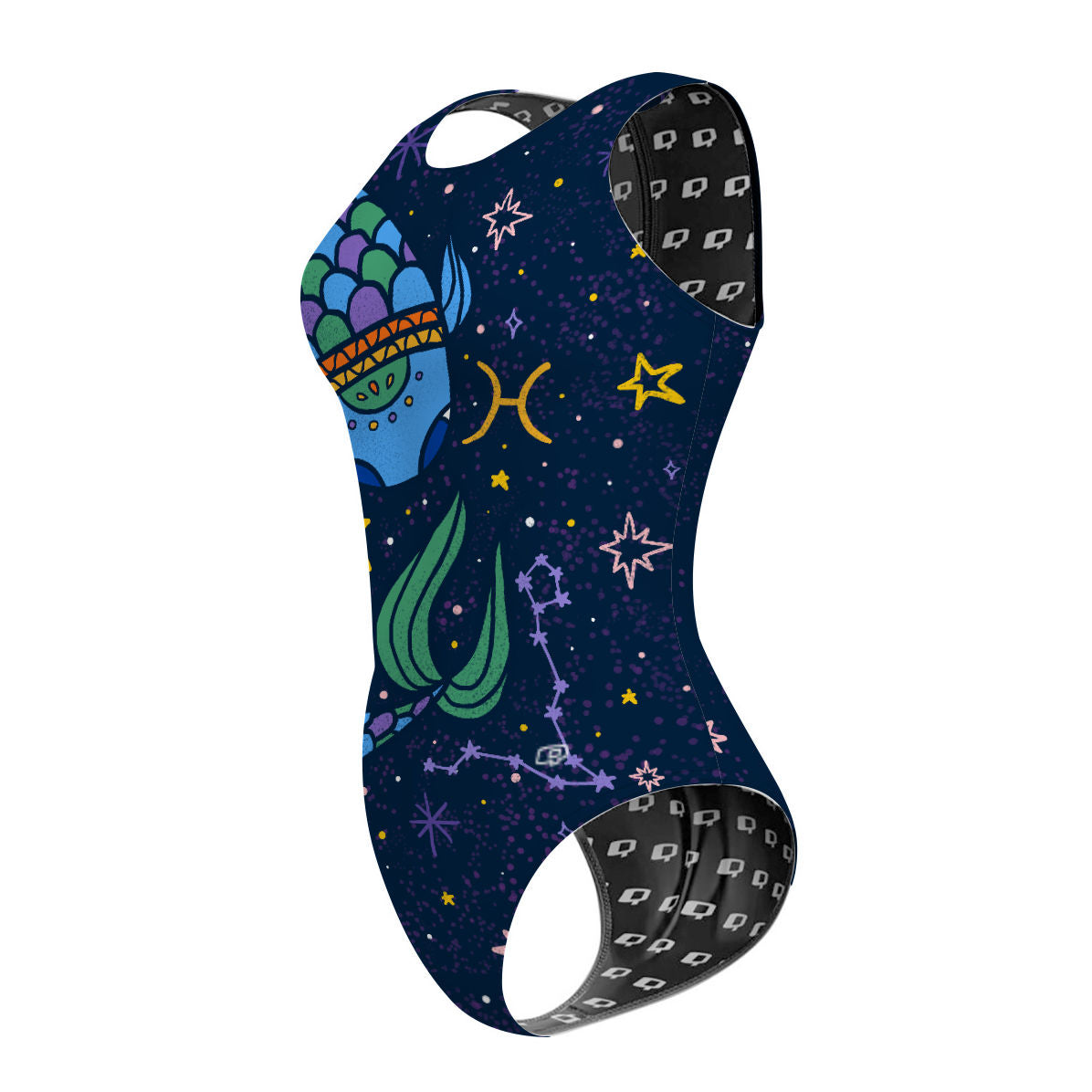 Pisces - Women's Waterpolo Swimsuit Classic Cut