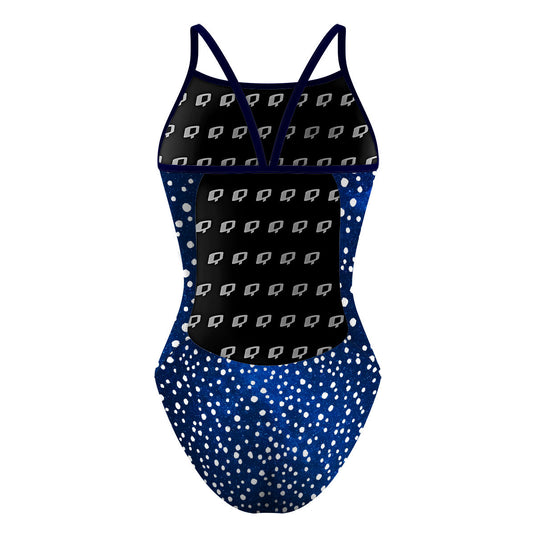 Dots - Sunback Tank Swimsuit