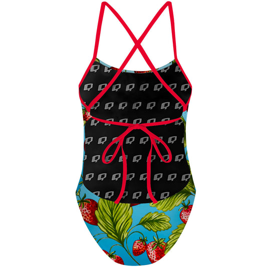 Strawberry Water - Traje de Baño Tieback de Una pieza