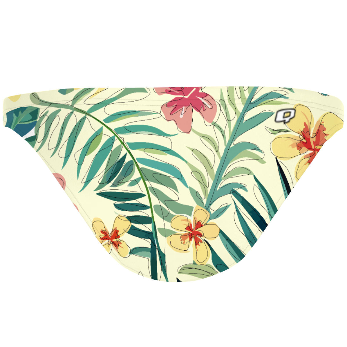 FLOWER NIGHT - Tieback Bikini Bottom