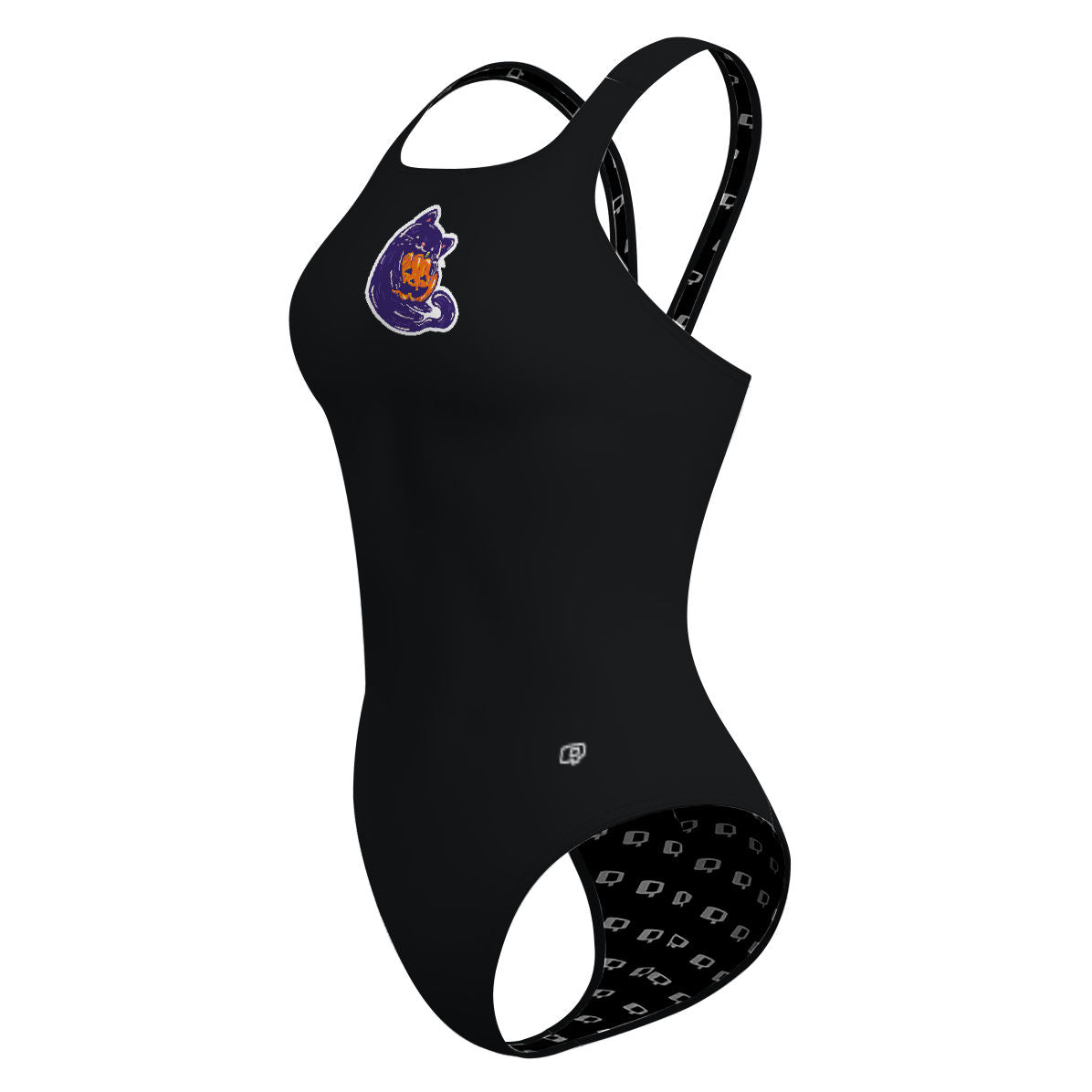 Trick or treat - Solid Classic Strap Swimsuit