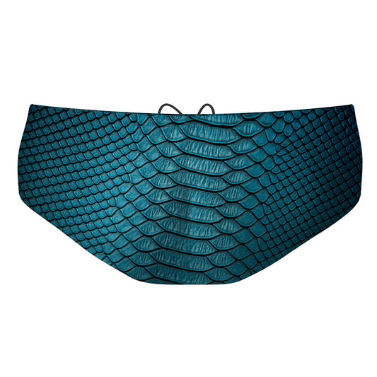 Blue snake - Classic Brief Swimsuit