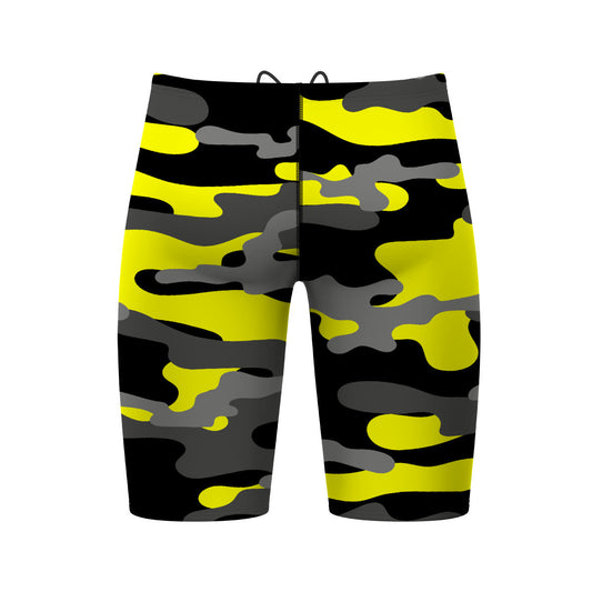 Yellow Camo - Jammer Swimsuit