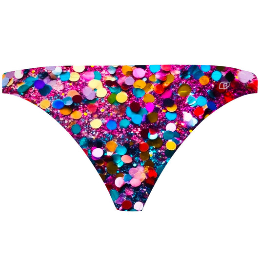 Glitter Party - Tieback Bikini Bottom