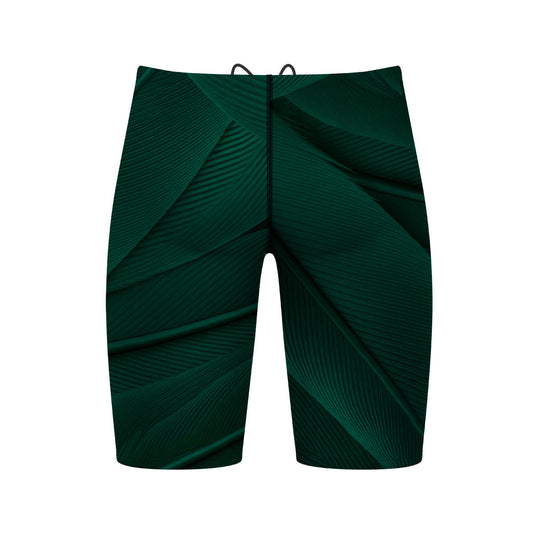 Green Feathers - Jammer Swimsuit