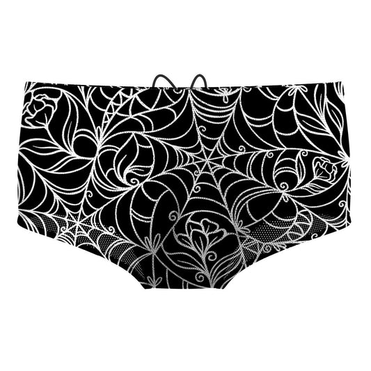 Spiderweb Temptation - Mesh Drag Swimsuit