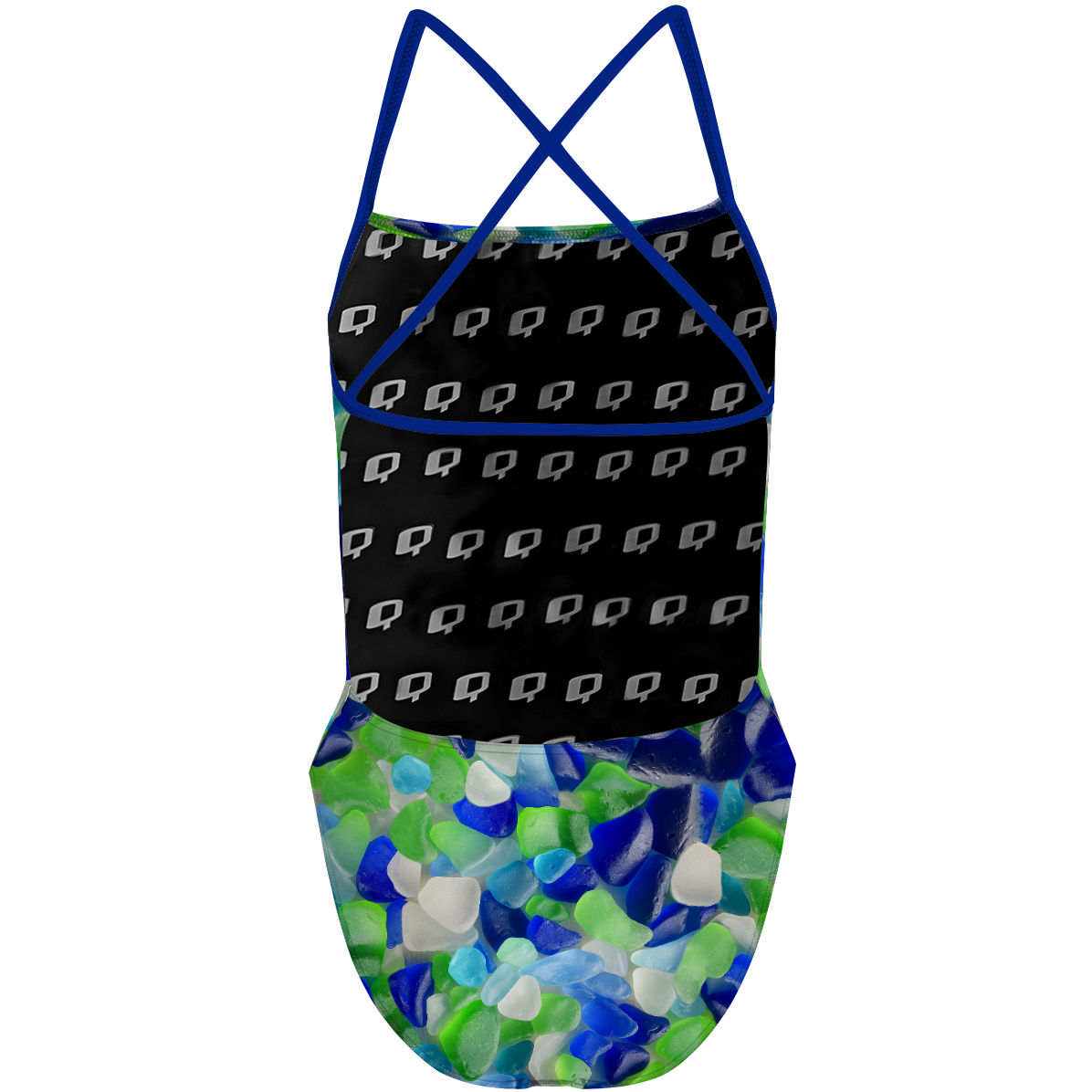 Sea Glass - "X" Back Swimsuit