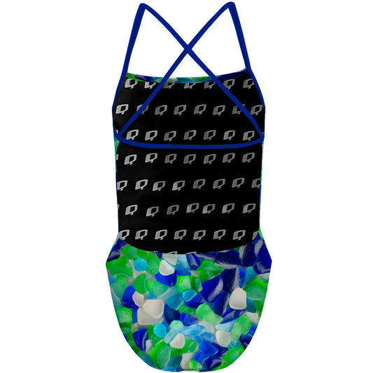 Sea Glass - "X" Back Swimsuit