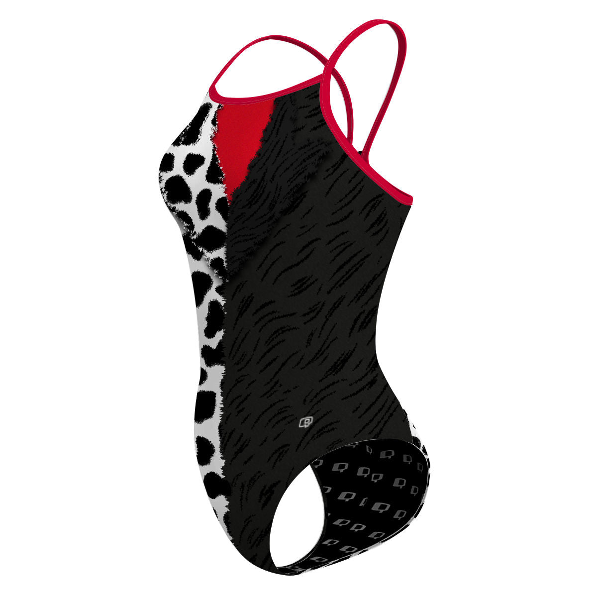 Cruella de Vil - Skinny Strap Swimsuit