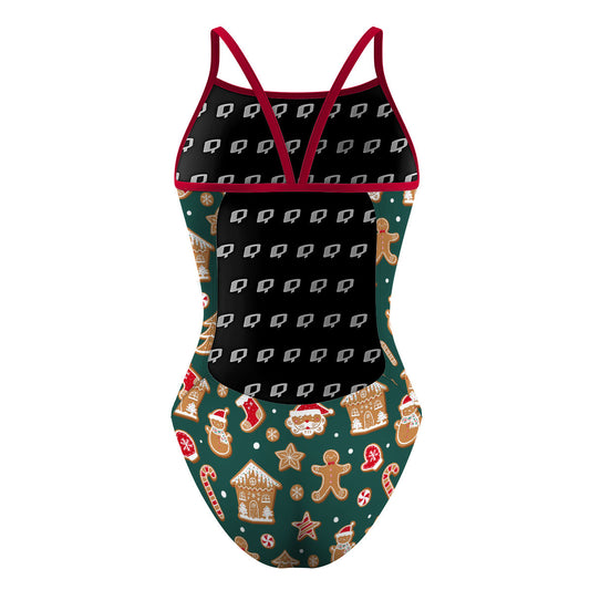 Holiday Cookie Fun - Sunback Tank Swimsuit
