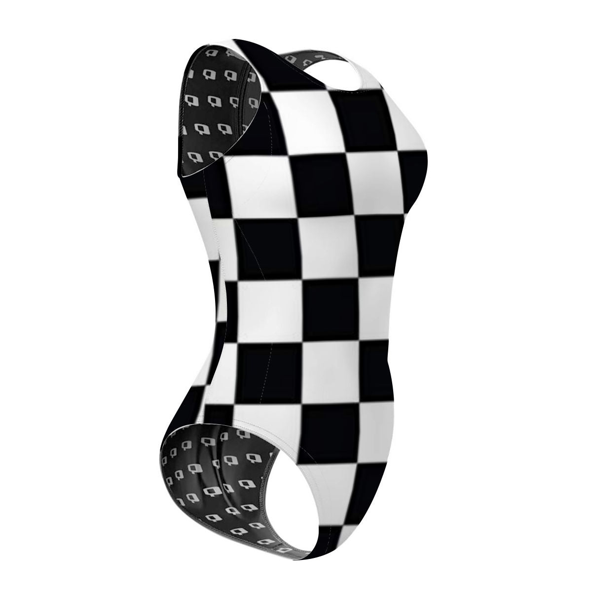 Skater Chic - Women's Waterpolo Swimsuit Classic Cut