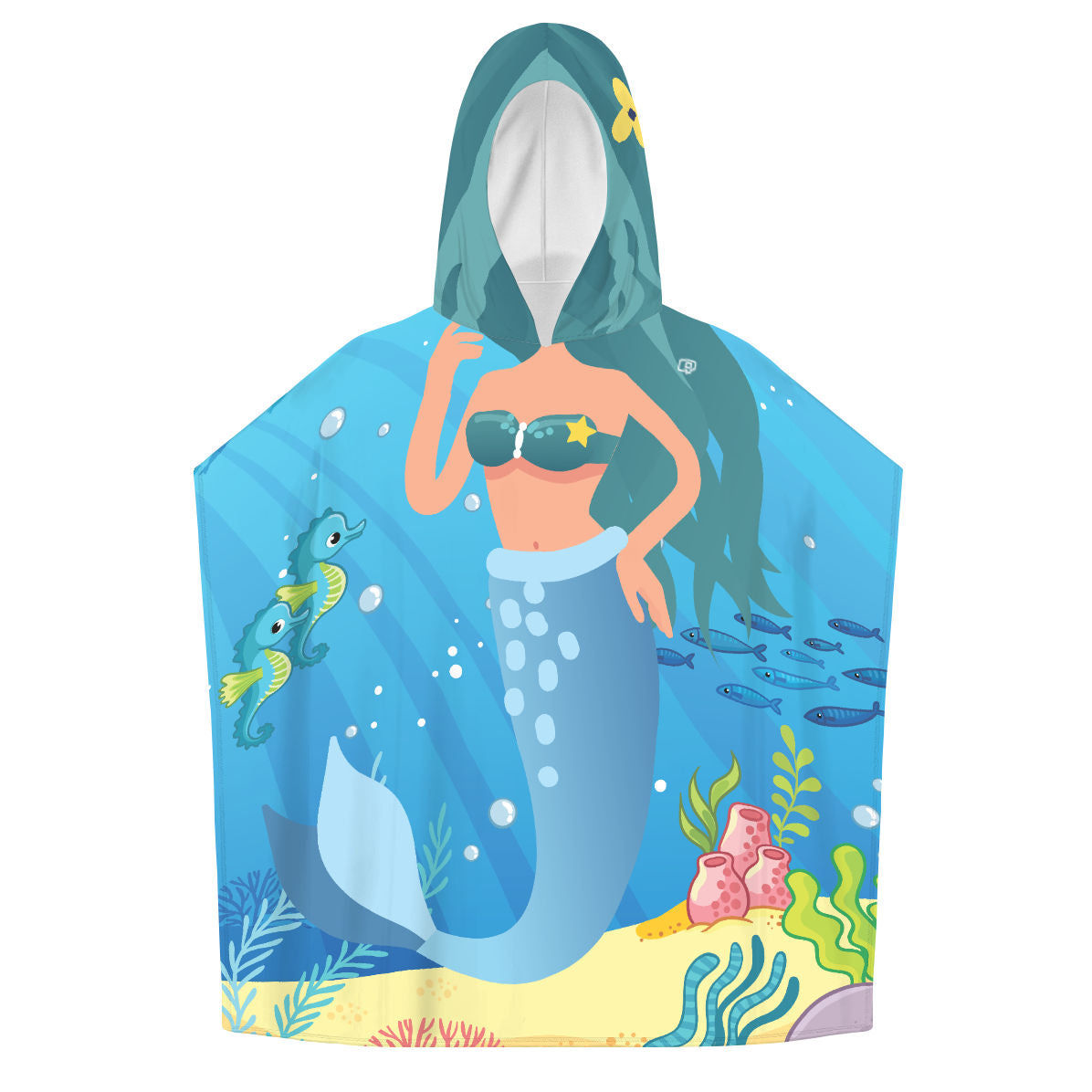 Sirena - Kids Poncho Beach and Pool Towel