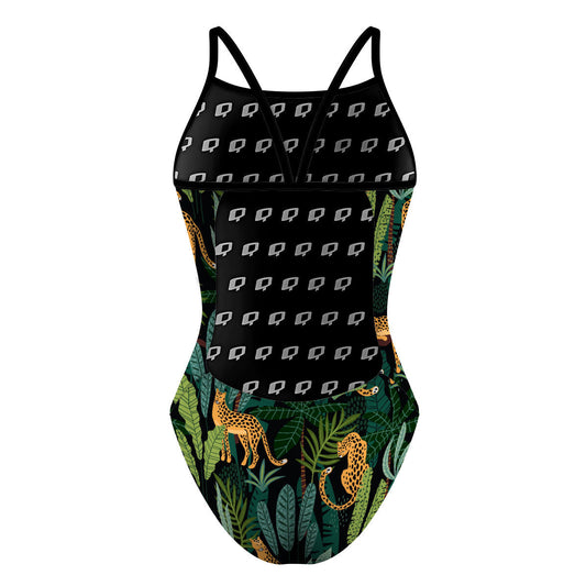 Jaguar Jungle - Sunback Tank Swimsuit