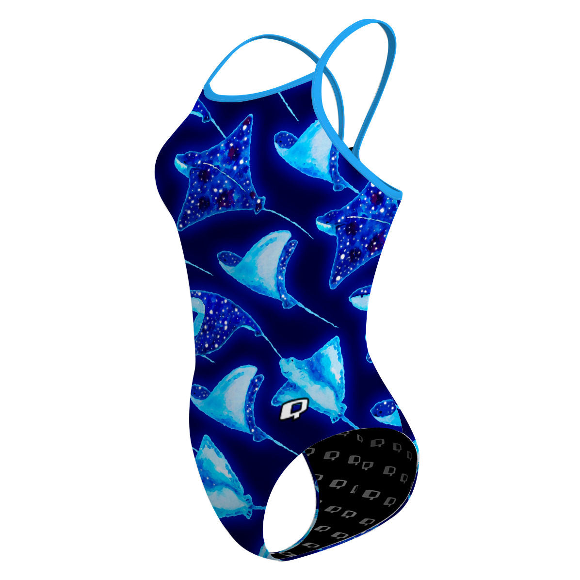 Manta Rays - Skinny Strap Swimsuit