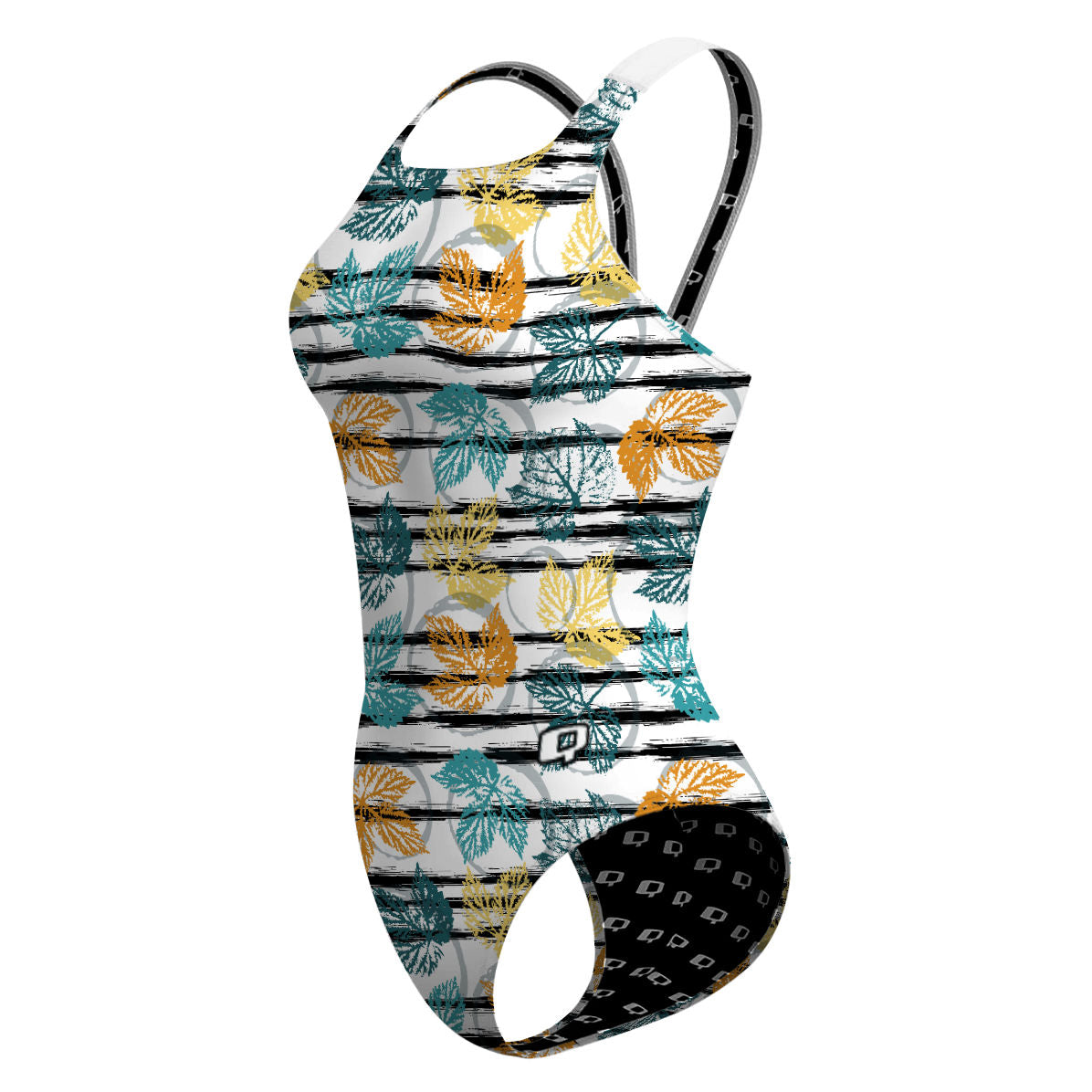Watercolor Leafs - Classic Strap Swimsuit