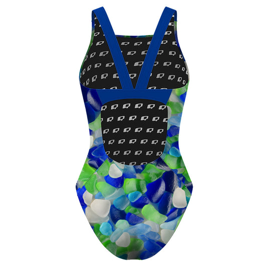Sea Glass - Classic Strap Swimsuit