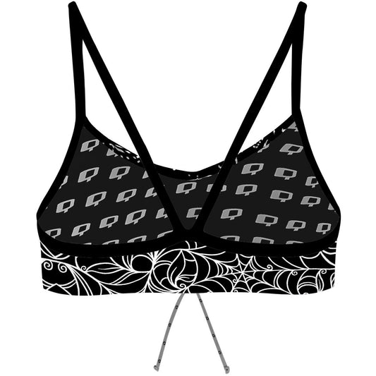 Spiderweb Temptation - Bandeau Bikini Top