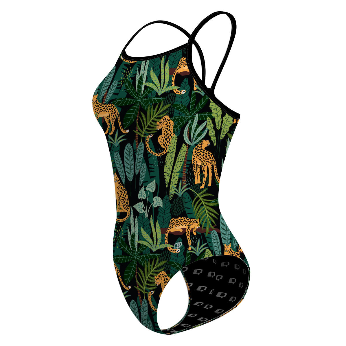Jaguar Jungle - Skinny Strap Swimsuit