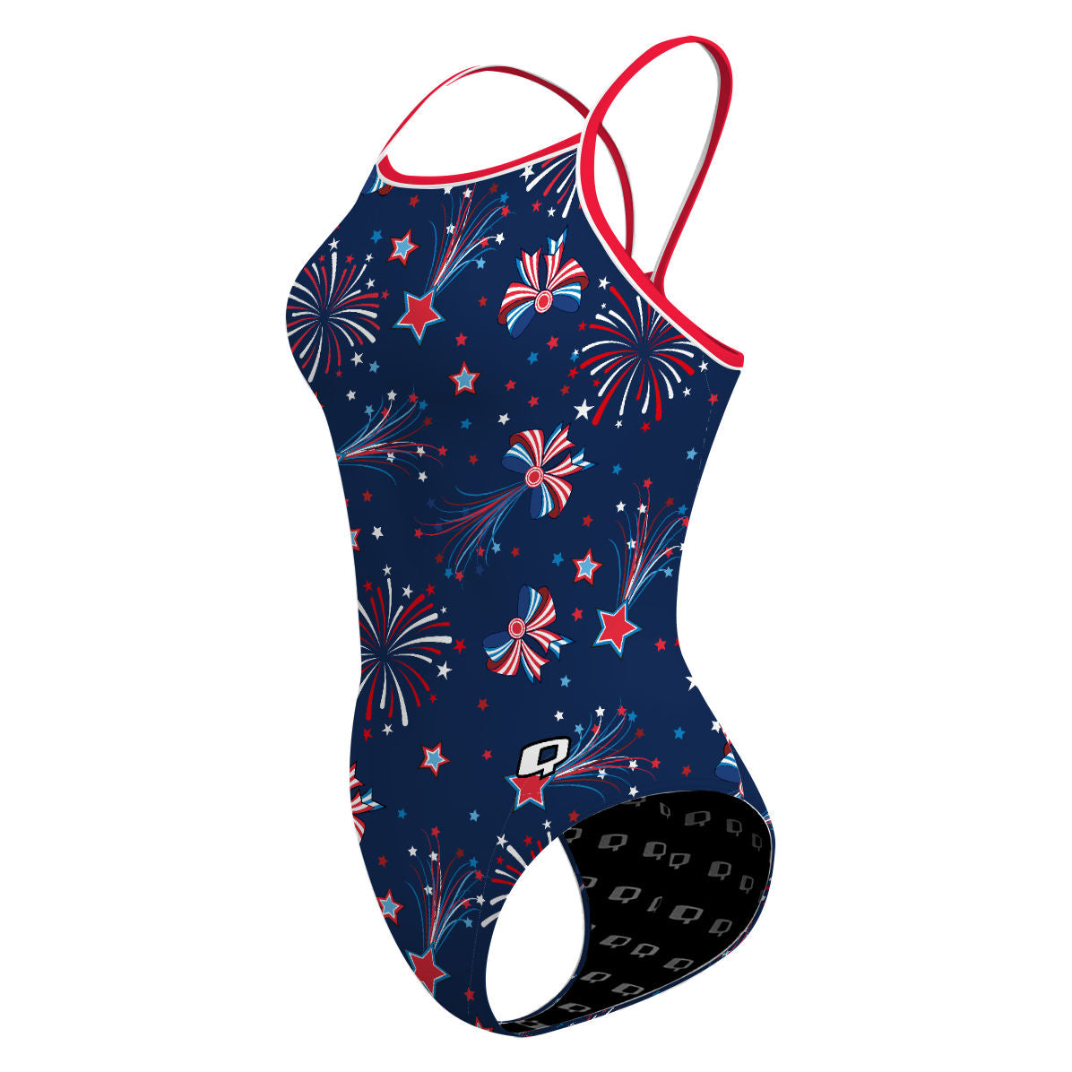 Fireworks - Skinny Strap Swimsuit