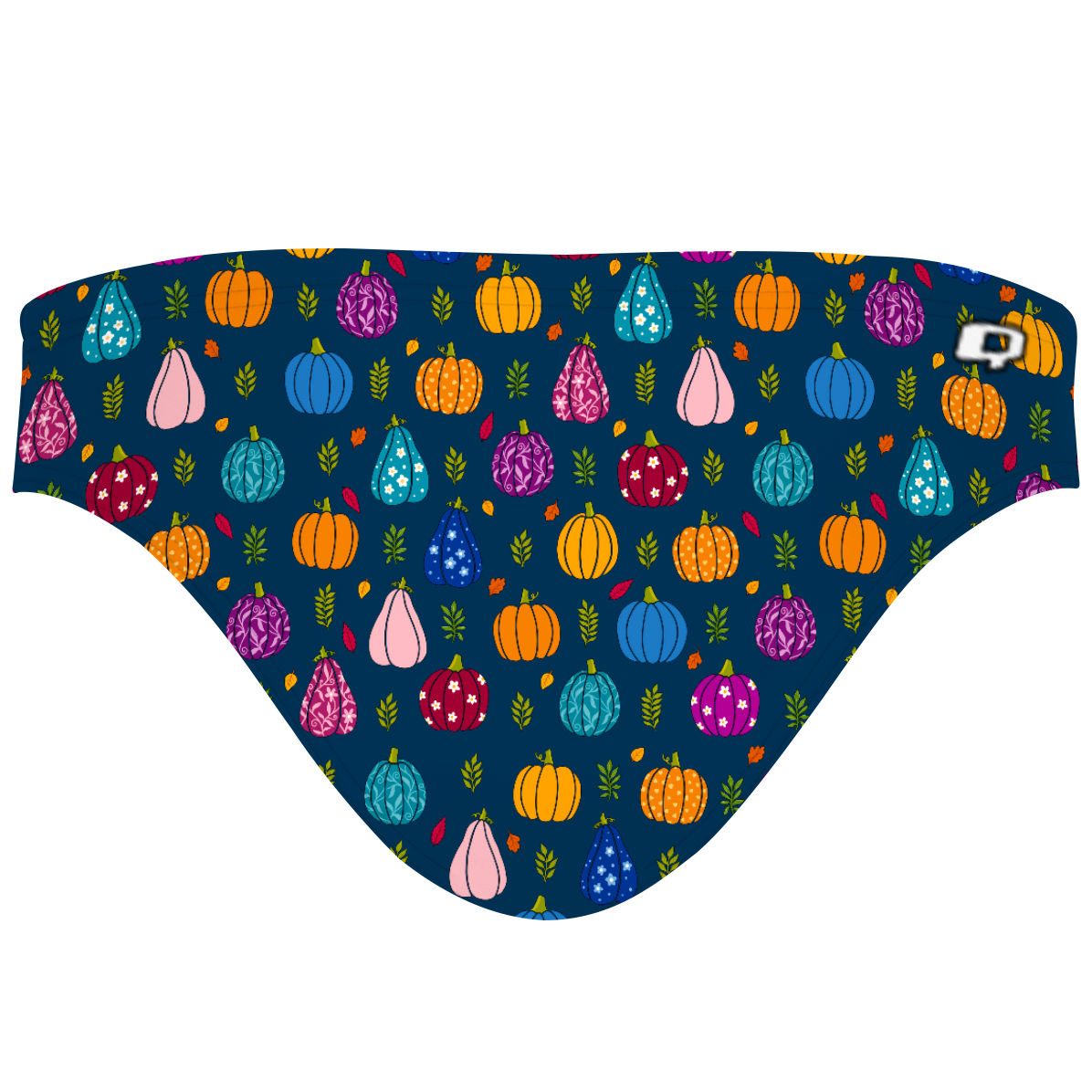 Groovy Gourds - Bandeau Bikini Bottom