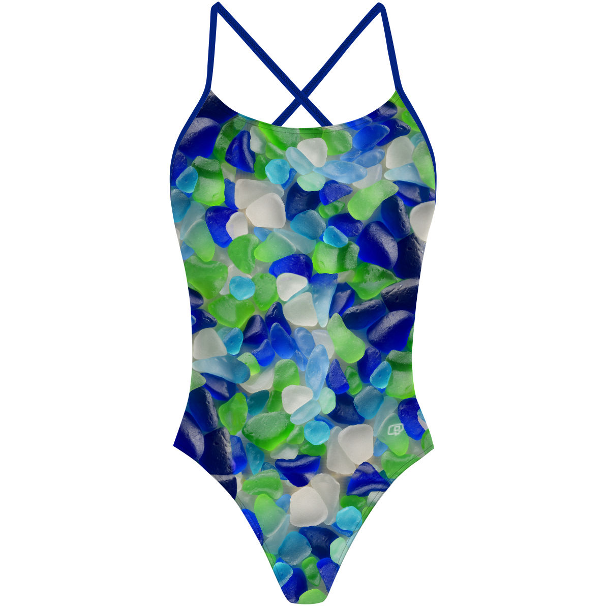 Sea Glass - "X" Back Swimsuit