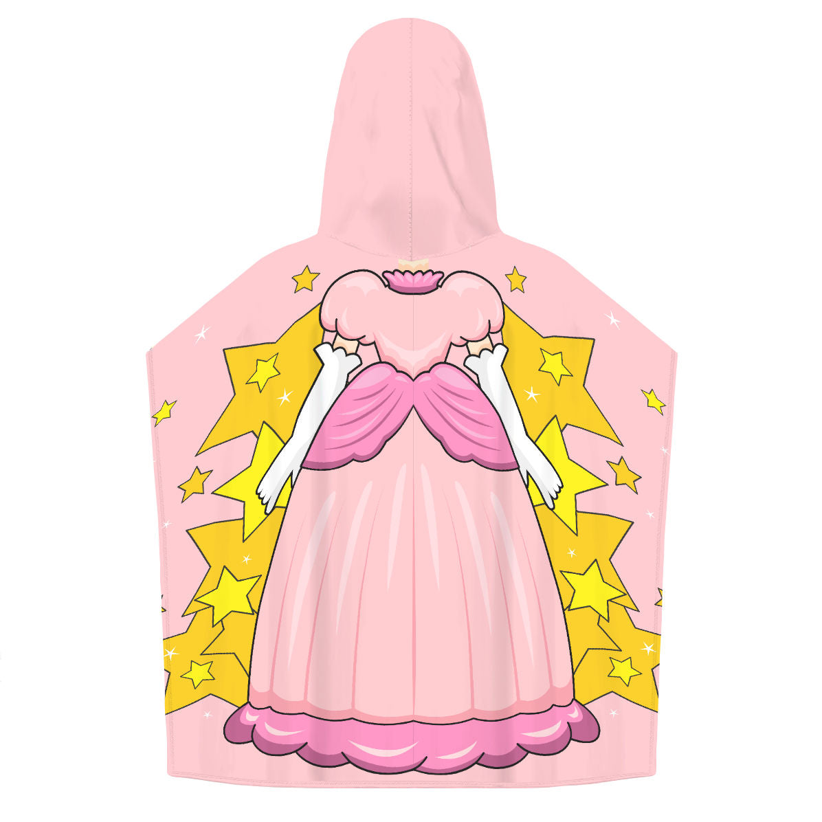 Princesa - Personalized Kids Poncho Beach and Pool Towel