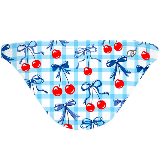 Cherry Swim - Tieback Bikini Bottom