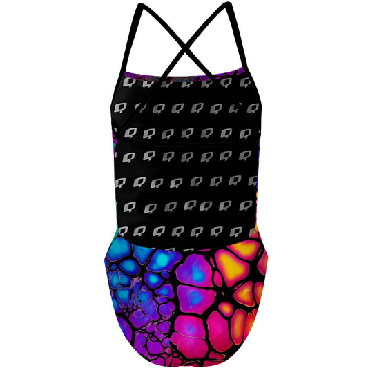 Chameleon Skin - "X" Back Swimsuit