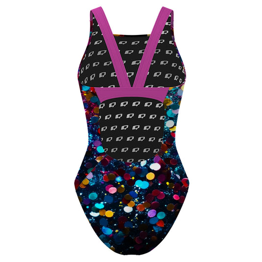 Glitter Party - Classic Strap Swimsuit