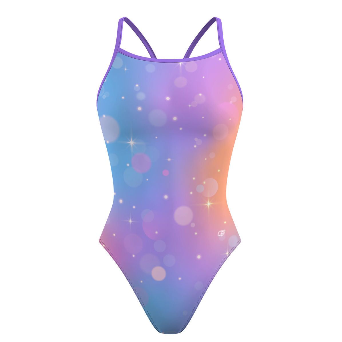 Glinda Bubbles - Skinny Strap Swimsuit