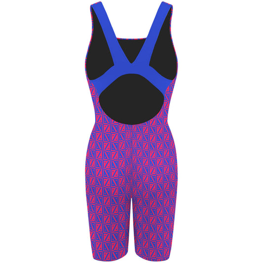 Diamond Grid - Traje de Baño Jammer Classic Strap a la rodilla