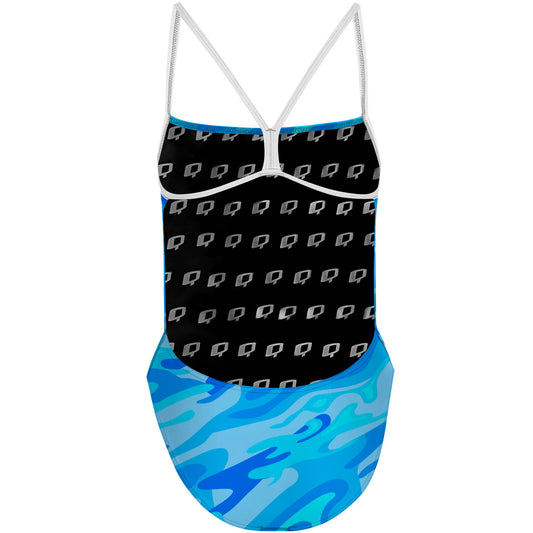 Fenix Team Blue Y - "Y" Back Swimsuit