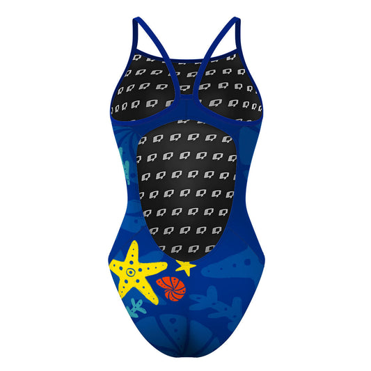 Coral Reef - Skinny Strap Swimsuit