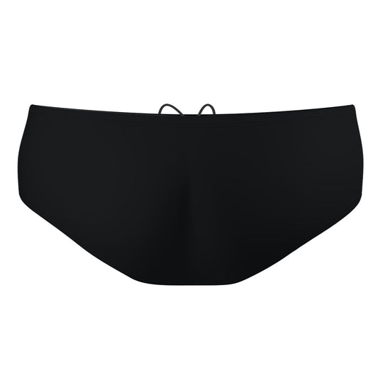 Solid Black - Solid Classic Brief Swimsuit