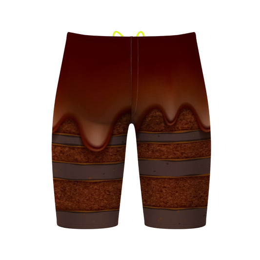 Chocolate Layer Cake Jammer Swimsuit