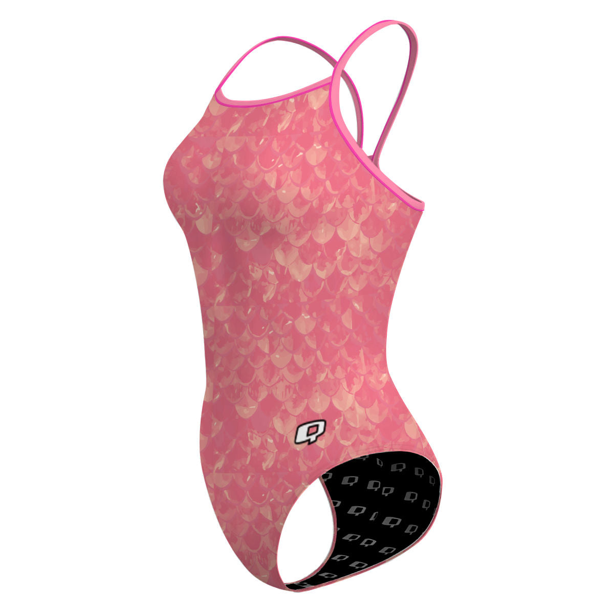 Mighty Mermaid - Skinny Strap Swimsuit