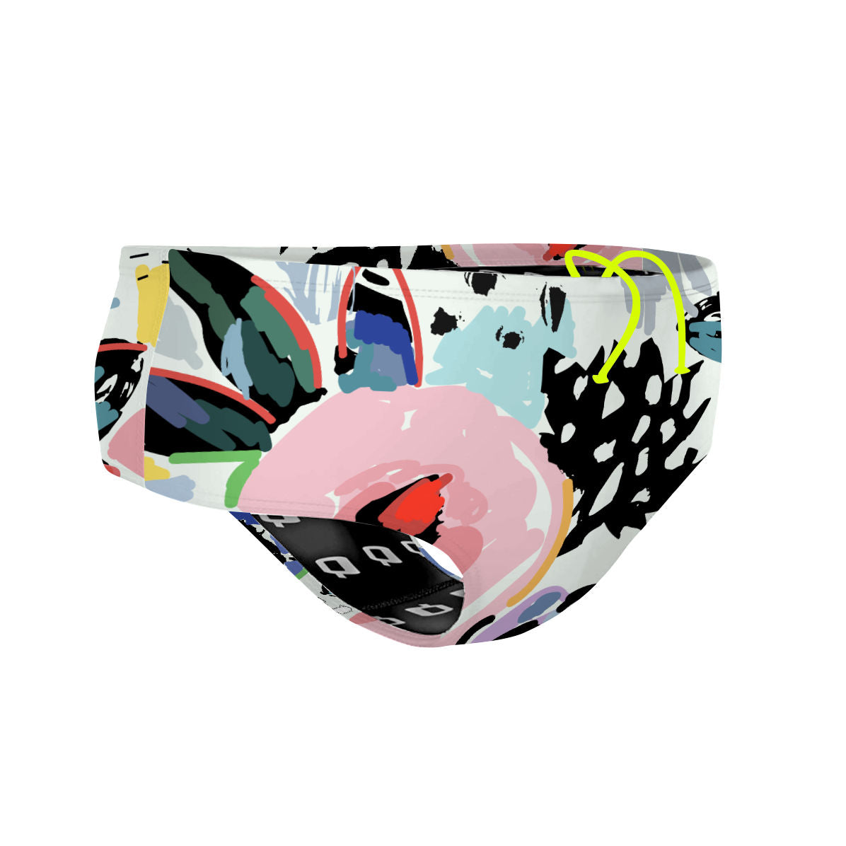Floral Splash - Classic Brief Swimsuit