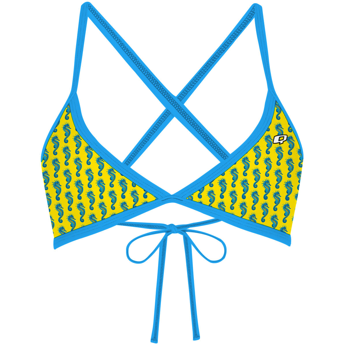 Seahorse - Tieback Bikini Top
