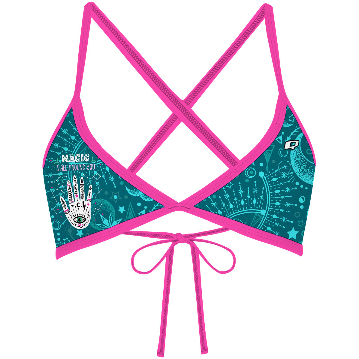Magic Is All Around You - Tieback Bikini Top