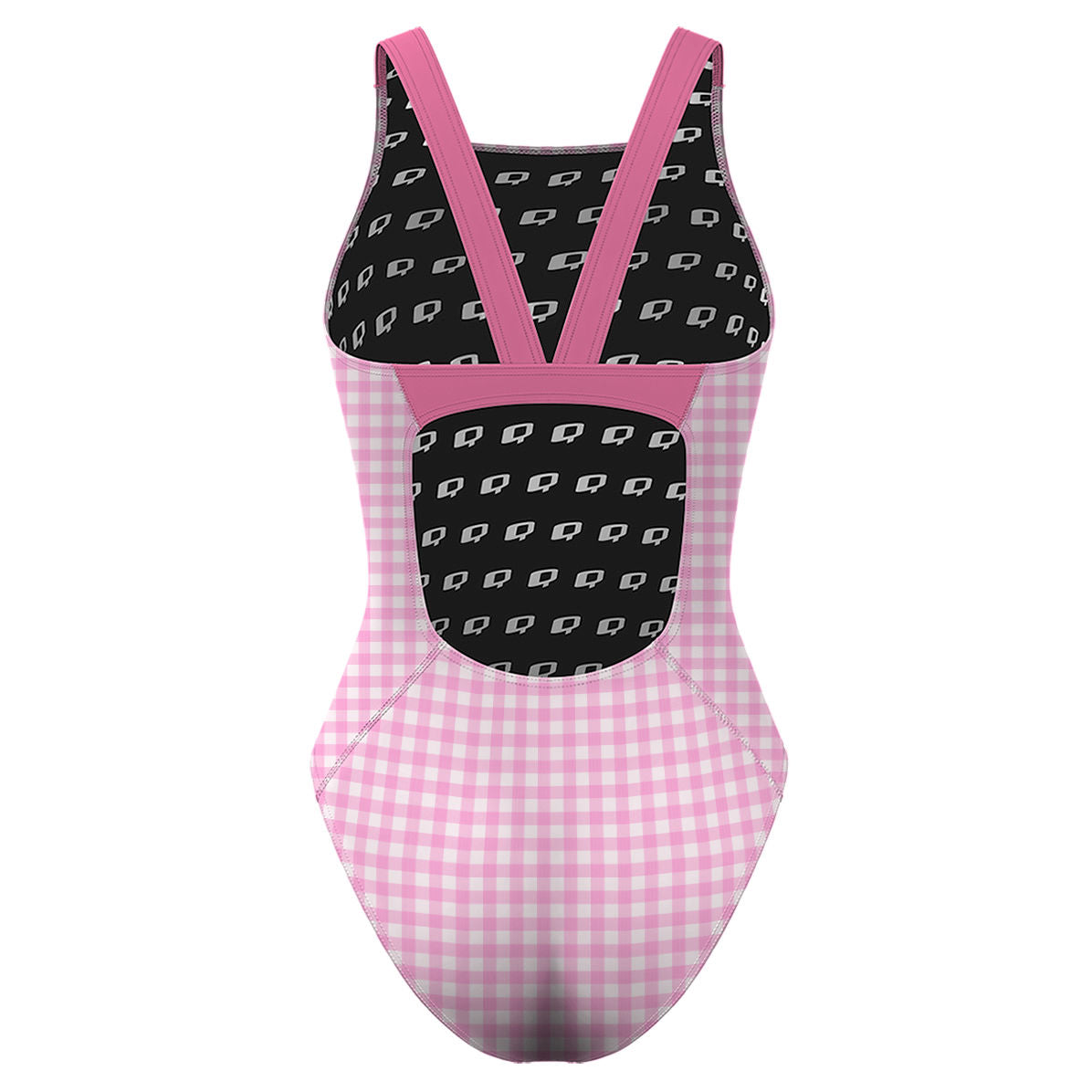 Pink Plaid - Classic Strap Swimsuit