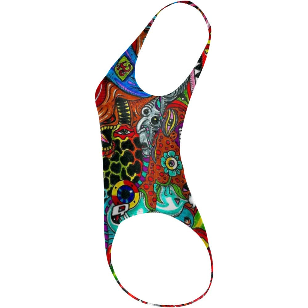 Trippy Hippie - High Hip One Piece