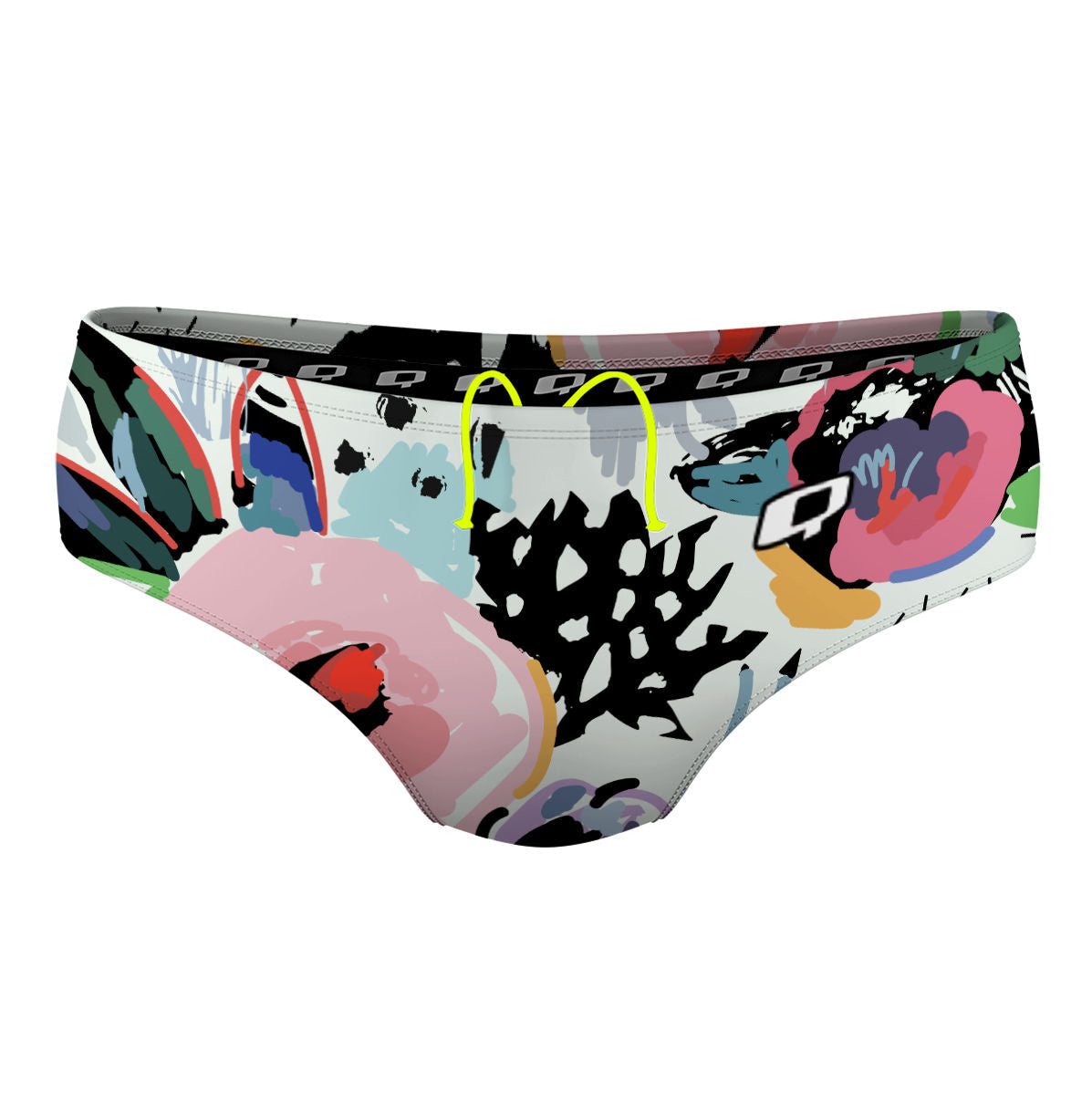 Floral Splash - Classic Brief Swimsuit