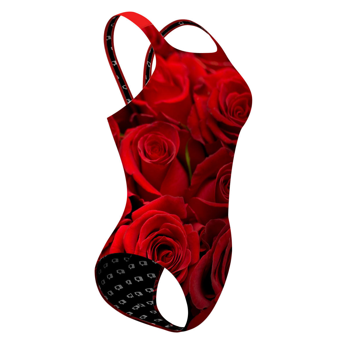 Radiant Roses - Classic Strap Swimsuit