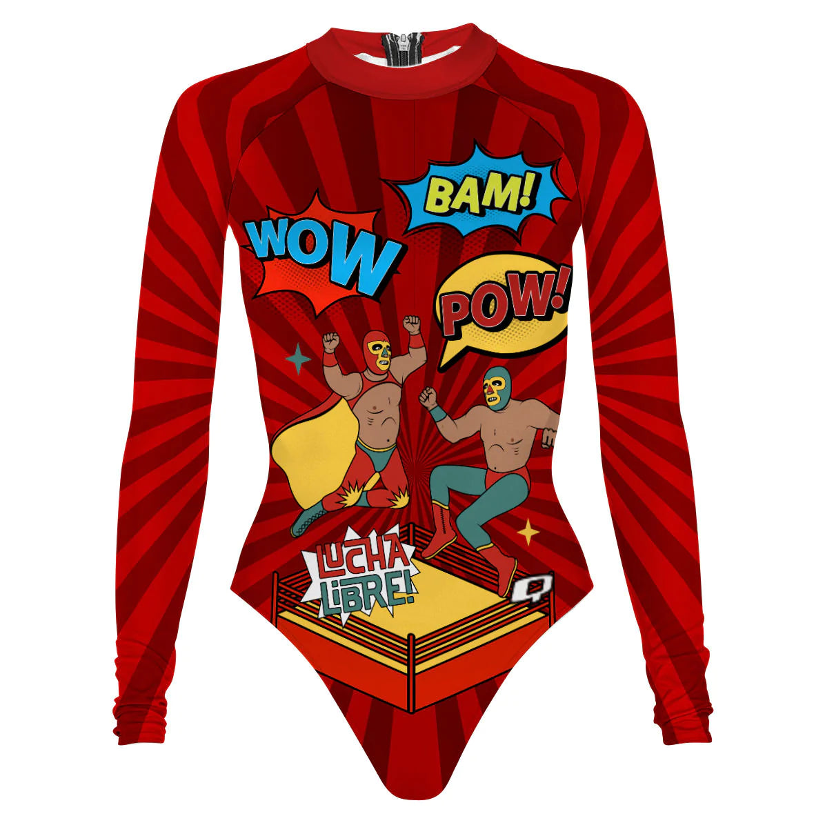 Mexican Wrestlers Fight - Surf Swimming Suit Classic Cut