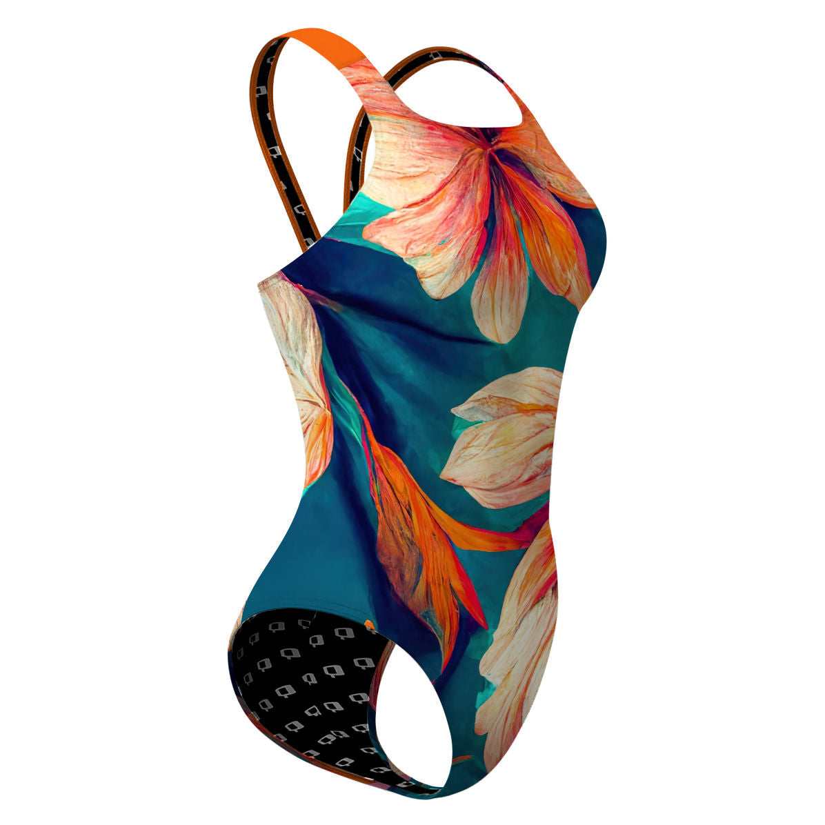 Wild Flowers - Classic Strap Swimsuit