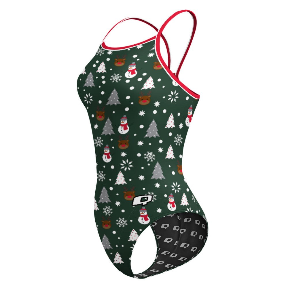 Green Xmas - Skinny Strap